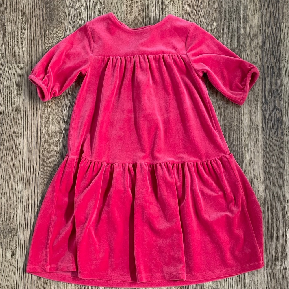 Hanna Andersson Red Velvet Kids Dress